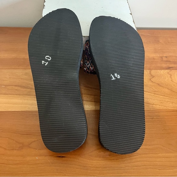 Women’s Hengde Multicolor Slip On Sandals Size 10 / 42 - Picture 2 of 4